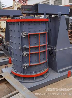 石料立两轴制砂鹅卵石砂APM石岩灰岩复合机破碎机干湿用粉碎机