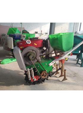 中型手推子播OVF机种带动力播种机加厚型小颗谷粒自播种机