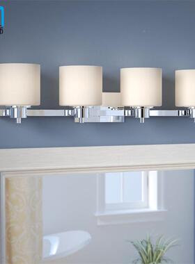 美镜浴前式灯镜柜MD221117专用灯奶室白椭圆玻璃壁灯化妆镜灯具外