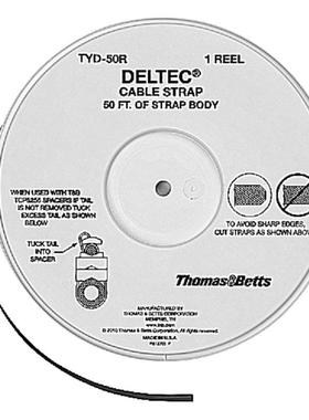 AB通1贝耐候B性乙缩醛扎带TYD-TYD-50R5R，长度5.240米，宽度12.7