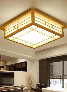 日式吸顶灯18698简led卧室灯榻榻米实木日系约现代灯客厅和灯室具