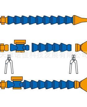 节现货NIKK冷却GJA管竹管喷液向管万管套装8404I0