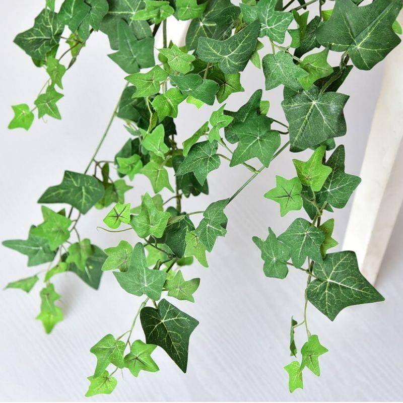 仿真植墙萝壁挂花藤条装绿植垂绿吊室饰内外吊兰藤物蔓爬山虎1023