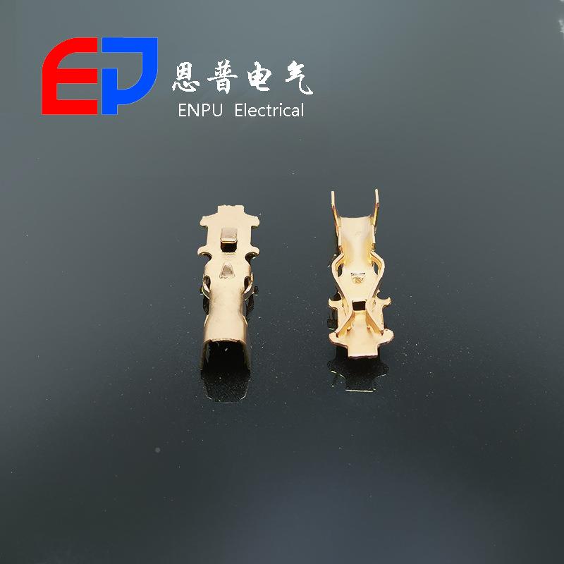 EP通用汽车连接器磷线束头铜3.5灯座材质灯J具对端接接头DJD027现