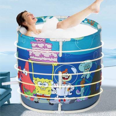 塑料成人洗澡浴盆人童沐浴桶用NGA家泡澡桶大折叠浴缸儿便携海绵