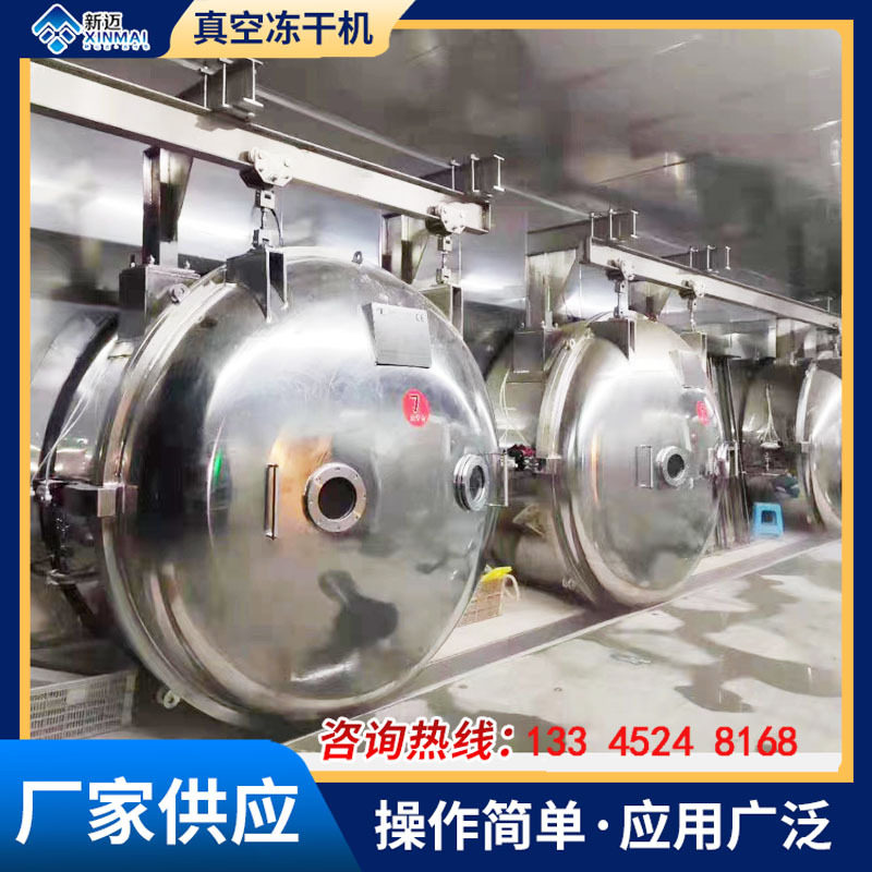 草莓脆真空冻干机 榴莲真空干燥设备 果蔬脆片 10平真空冷冻干燥