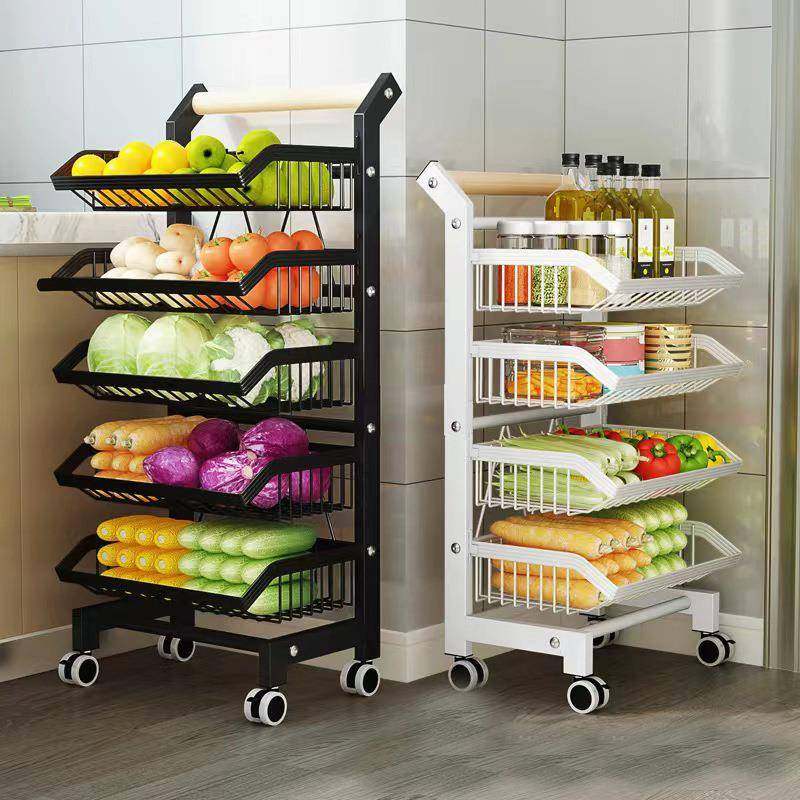 厨房小推车蔬菜置物架筐地多纳层落放水推车置物果杂物收可移动菜,厨房/烹饪用具,抹布架/厨房清洁收纳架,淘宝优惠券,粉丝福利购,淘宝优惠卷
