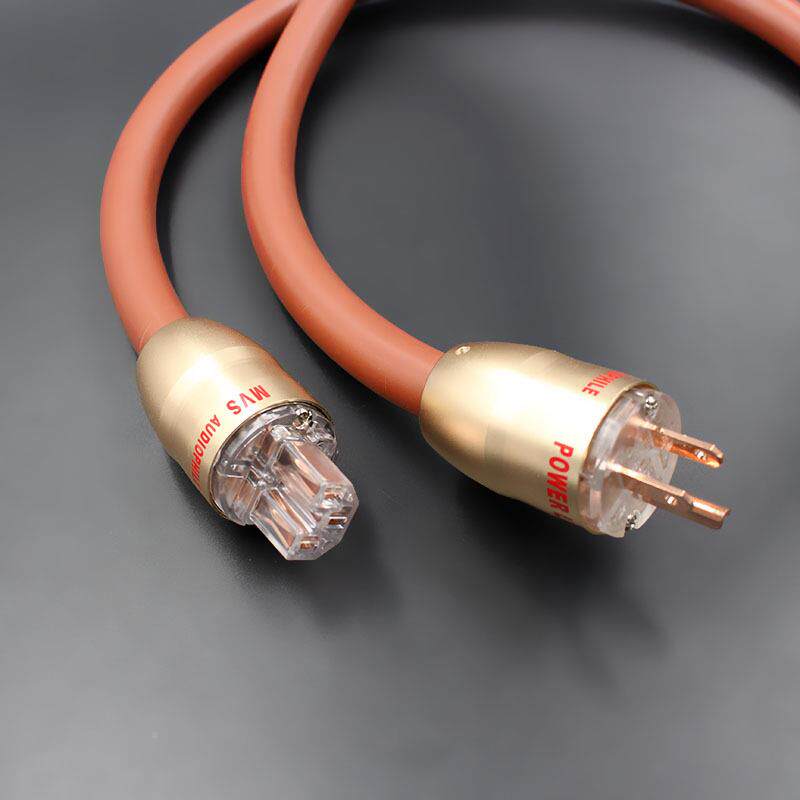 荷兰VDGLHH范登豪衣主教发烧级电源接线红CD过器功放音滤箱连线