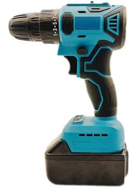 大功率多19923功能击套冲便装家用锂电式锂携电充电式手电钻