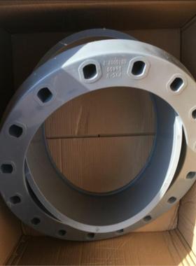 PVC法400兰片法兰盘UPVC活套法塑兰料pvc活法动兰DN400040MM16寸