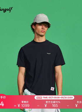 【新品】VANGOLF Function Basic 轻量凉感男士高尔夫立领短袖T恤