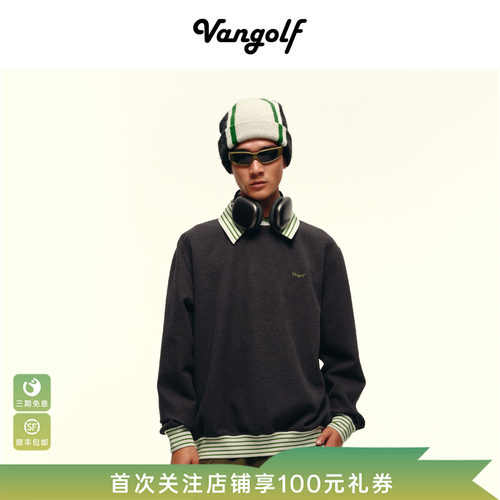 VANGOLF高尔夫长袖Polo卫衣