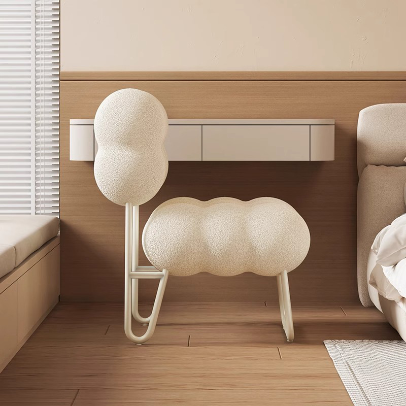 德国化妆凳卧室奶油风梳妆台椅子