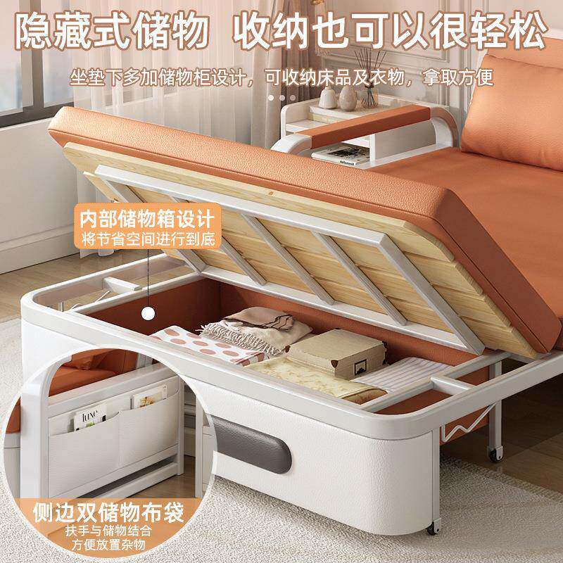 沙发床205款折叠两用阳台新客厅单人可折户叠床多功能伸USQ缩2床