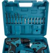 987用电钻起机双机套颜装 家庭实高值工具套子装