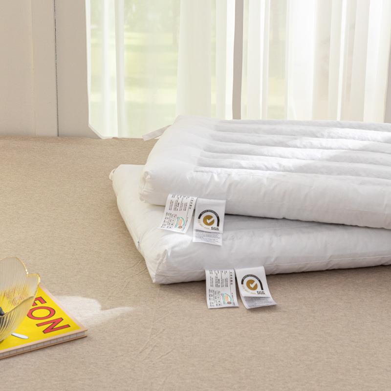 全A草本决明子棉低平枕矮枕超低柔枕枕头枕芯薄款4PBB类软8*74cm/