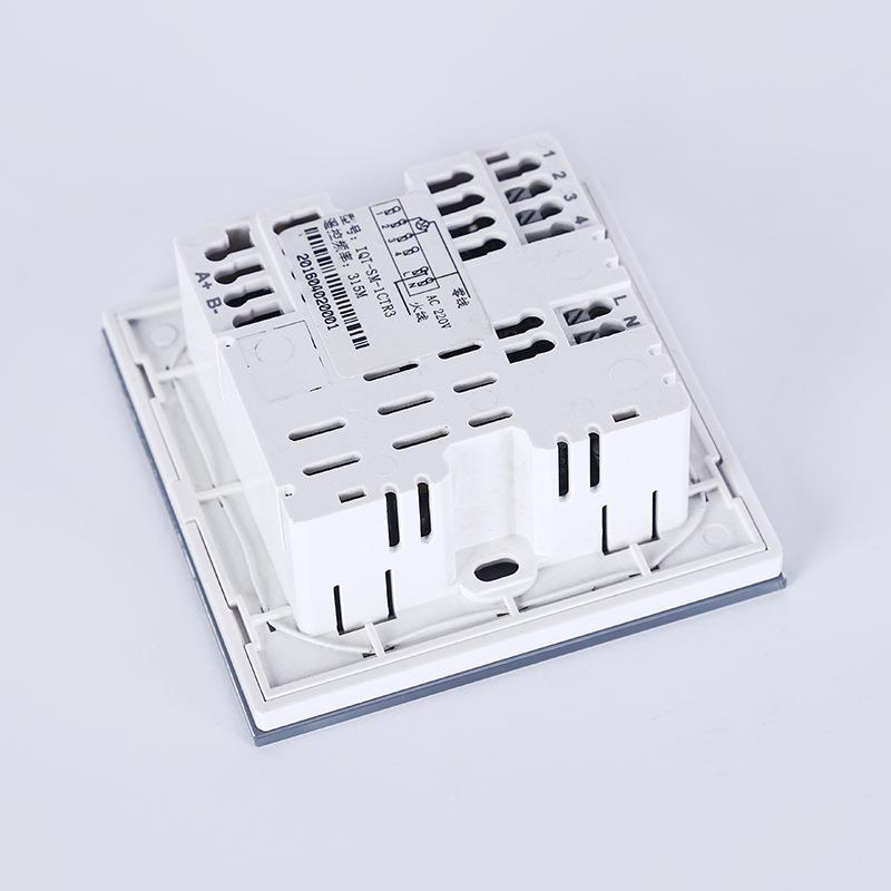 艾亿钢化璃DDD触摸智能开线关面板总开放协议酷RS玻485智能型开关