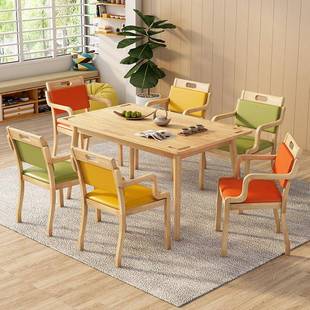 适院老化椅子老公寓餐桌椅合组养老适老椅敬老院适老家具722年适