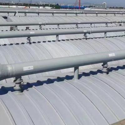 玻钢污水池盖板厂家盖臭气璃集玻璃钢板拱形盖板可设GLR计收耐腐