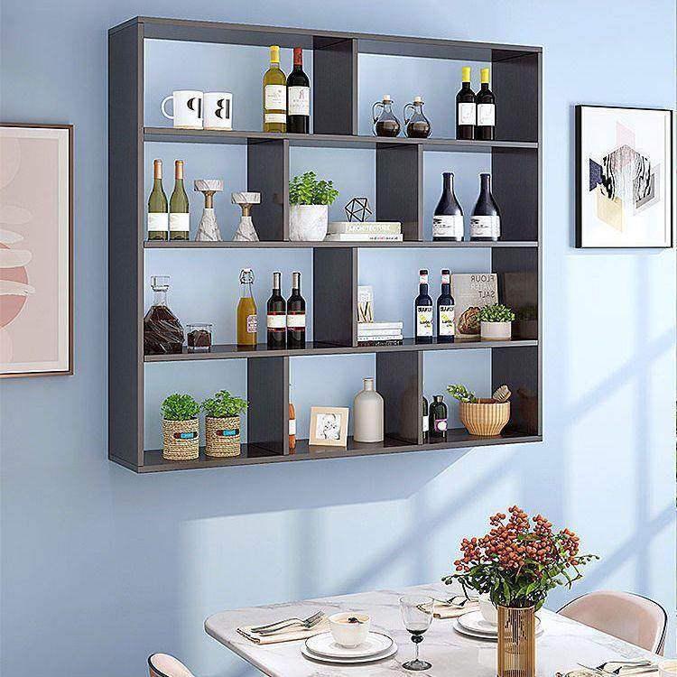 酒架墙上收纳家物客厅储架厨房餐厅置物架墙体展架示架用M7RR8RW9
