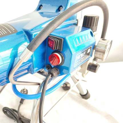 韩ZDMA5宇电动高压气喷涂涂料乳胶漆机漆小型手提柱塞式喷漆机其