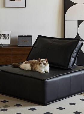 豆腐块沙可发合直排卧室奶油风网地红方块落懒人小户型组民宿ECA