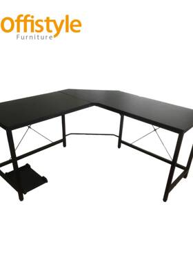 密板转角度桌书简约L字型房桌卧室拐角写字办公桌OFD-02学生写台