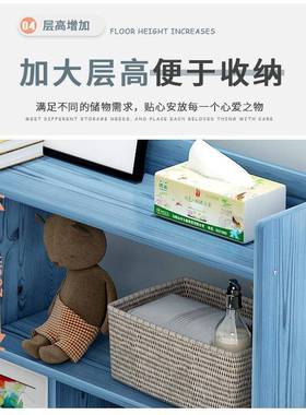 简易床头柜置物架简现长代条窄柜子卧室床边储物柜纳夹OTN约缝收