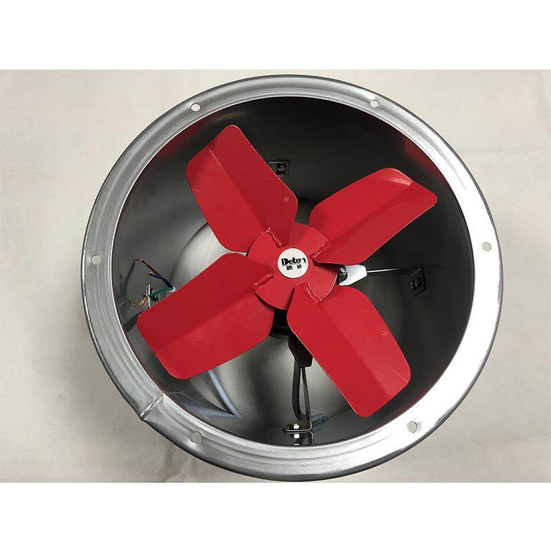 德通风机0排寸圆筒形工0业换气扇TAD54940-4/TAS5-4大2风量气扇通