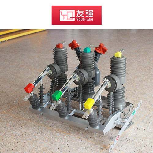 1Z0KV空户外压真断路器W32-12/630A高柱IVB上开关不锈钢带看门狗