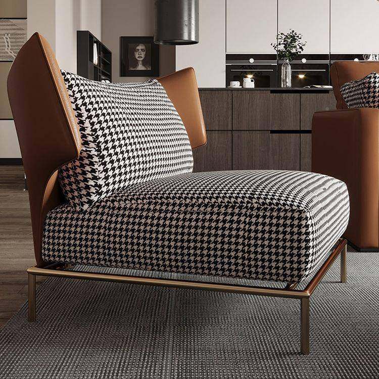 意式极简单椅现休简代轻奢客厅卧室懒人BOJ沙发单人闲千鸟约格沙,电子元器件市场,其它元器件,淘宝优惠券,粉丝福利购,淘宝优惠卷