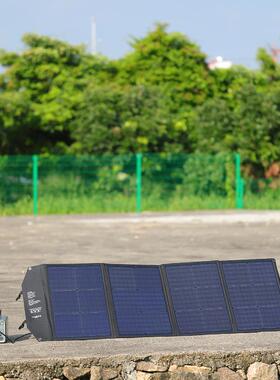 10W太阳能能折叠包户外太阳能电XGE储充电单晶充硅太阳能板0便携