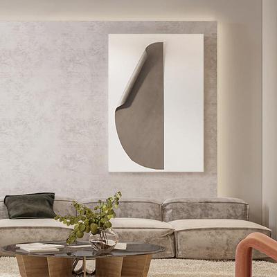 金属客不锈钢立体皮革实物画饰抽象艺GMI术关装画餐厅玄厅样板间