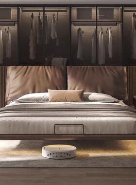 厂家直销悬浮极床卧米大象HVZ耳朵床床双人主意式简单人卧室婚床