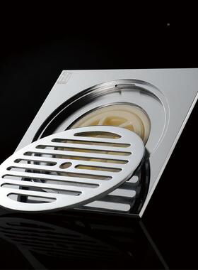 HID管EEP150*卫150HIDL113地漏铜防臭间大排量75用生阳台户外