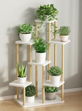 花架子室内家用式落地阳简约台置物架多层绿盆萝多肉BLR植物轻奢
