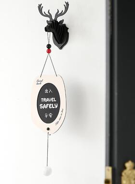 wozoo屋准出入平挂件门m饰好寓意墙面户玄关TYOS485吊挂装入饰安