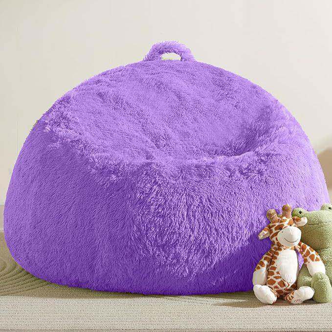 懒人沙发豆包人造毛皮豆豆沙发纳玩外套VQG儿童收套子源头厂具家