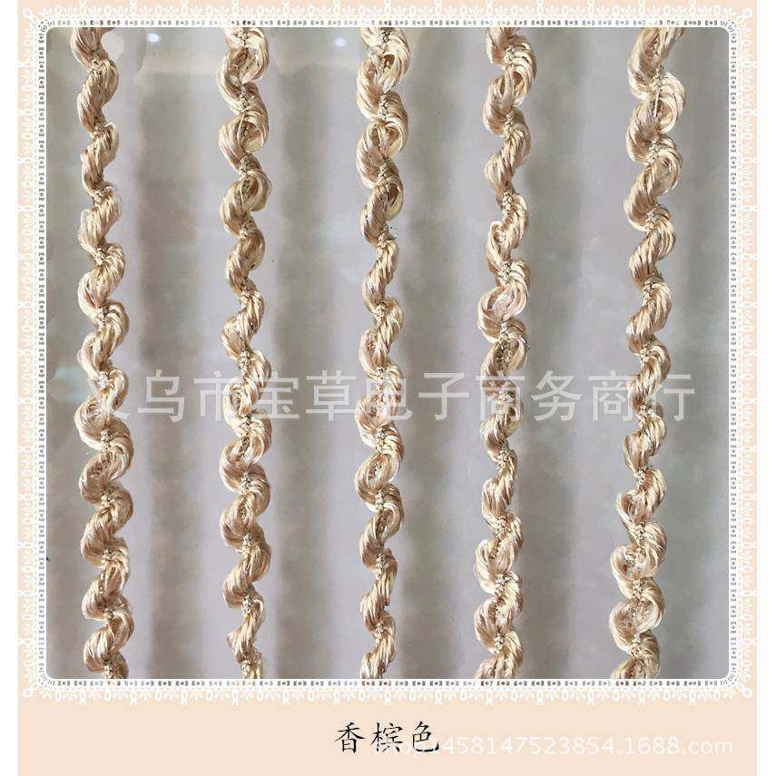 帘厂家直销3断*3豪华单螺旋式螺纹线/隔玄关帘/装饰901窗帘/色挂