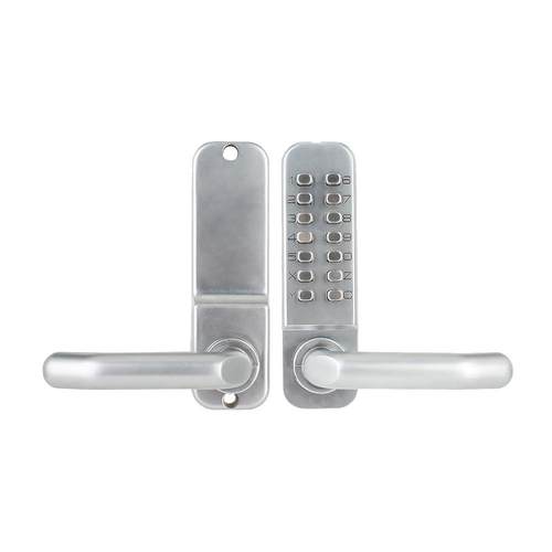 机械密码锁门锁厂家销房门办滑盖密码公室木门室内锁卧码室直门密