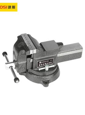 波斯重型全钢台虎钳VYZ6-12寸BS5222106BS522108BS50211BS521212