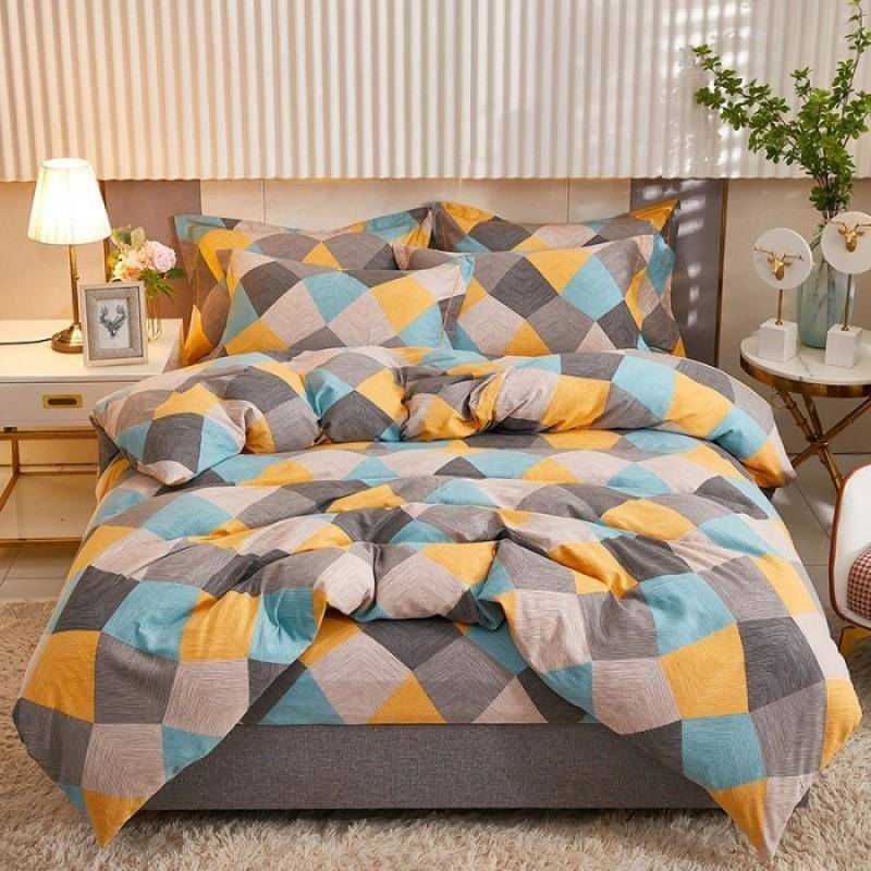 季通用床笠款全床棉床四件套纯四棉被ASO套加厚上用品大床高端品