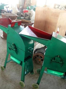 生秧草料BCU粉粉糠机双花桶猪场打糠草机锤片式玉米秸秆碎粉机