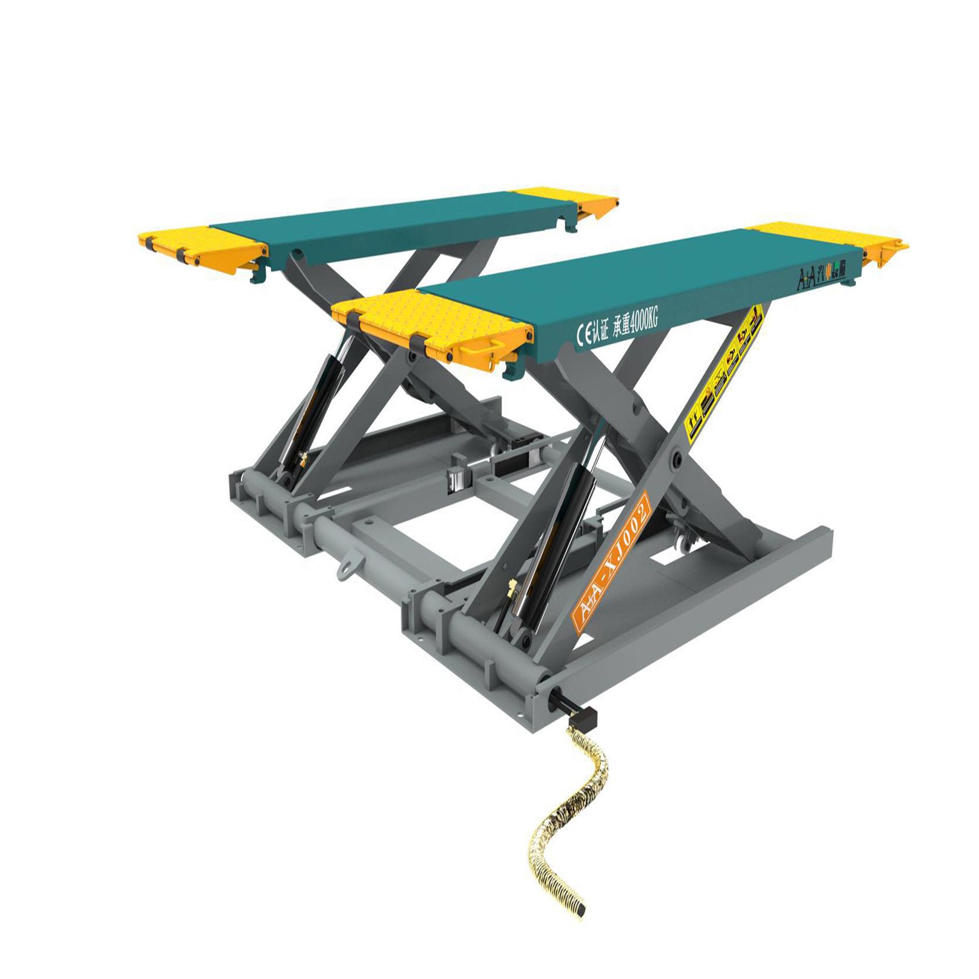 厂家供应汽车移动剪式举升机汽车修理举升机高效稳固电动