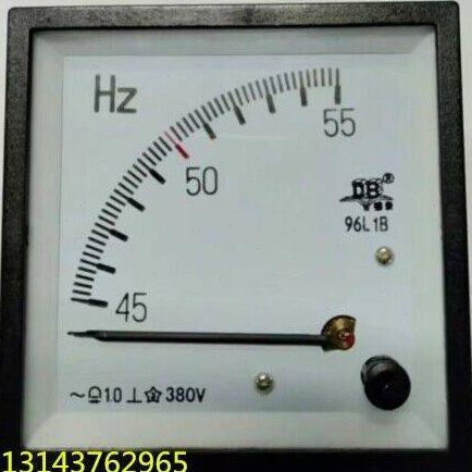 DB德表 交流频率表 96L1B-45-55HZ 380V 220V  100V 广东德庆电表,五金/工具,电表,淘宝优惠券,粉丝福利购,淘宝优惠卷