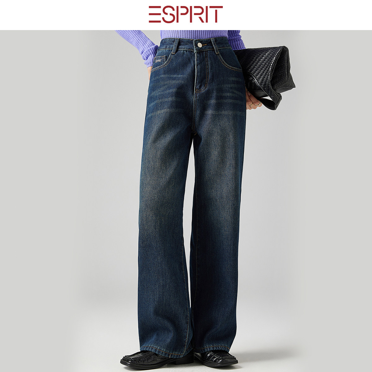 ESPRIT/埃斯普利特复古牛仔裤