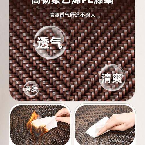 20用2藤5新款椅折叠椅午休家用阳台老人休ONA闲坐躺两懒人躺按摩