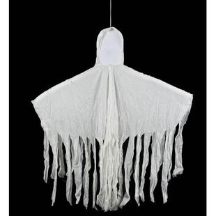 万圣道节用品吧KV鬼屋T装 饰具脸酒会伸缩吊鬼发光鬼叫幽灵833吊鬼