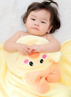 柔2025新款珊绒儿童披风斗速76575篷软亲瑚肤干