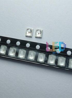 2835球头色0.22瓦ET-2835S10度模顶3528带L透镜凸球红光红ED发光